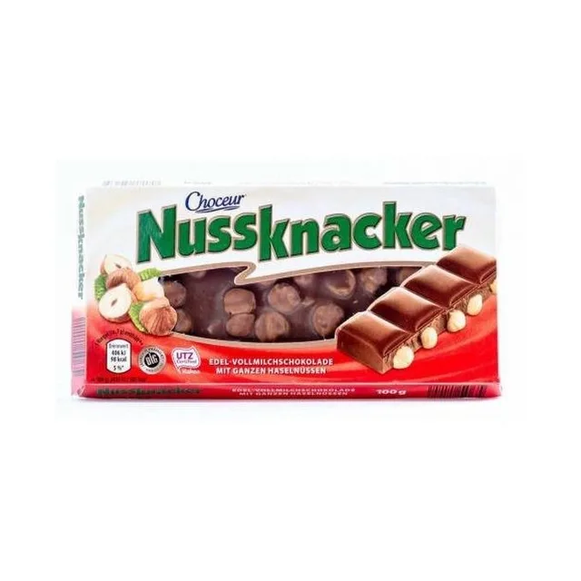 Nussknacker Fındıklı Sütlü Çikolata 100 g
